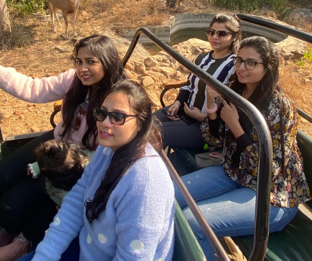 On safari in Sariska